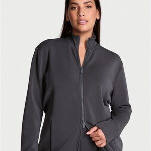 Charcoal Full-Zip Jacket and Pants VSX Victoria Secret
